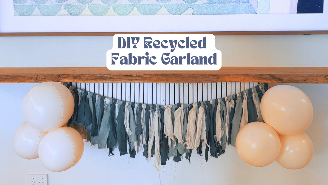 DIY Recycled Fabric Garland: Turning Old Clothes into Party Magic