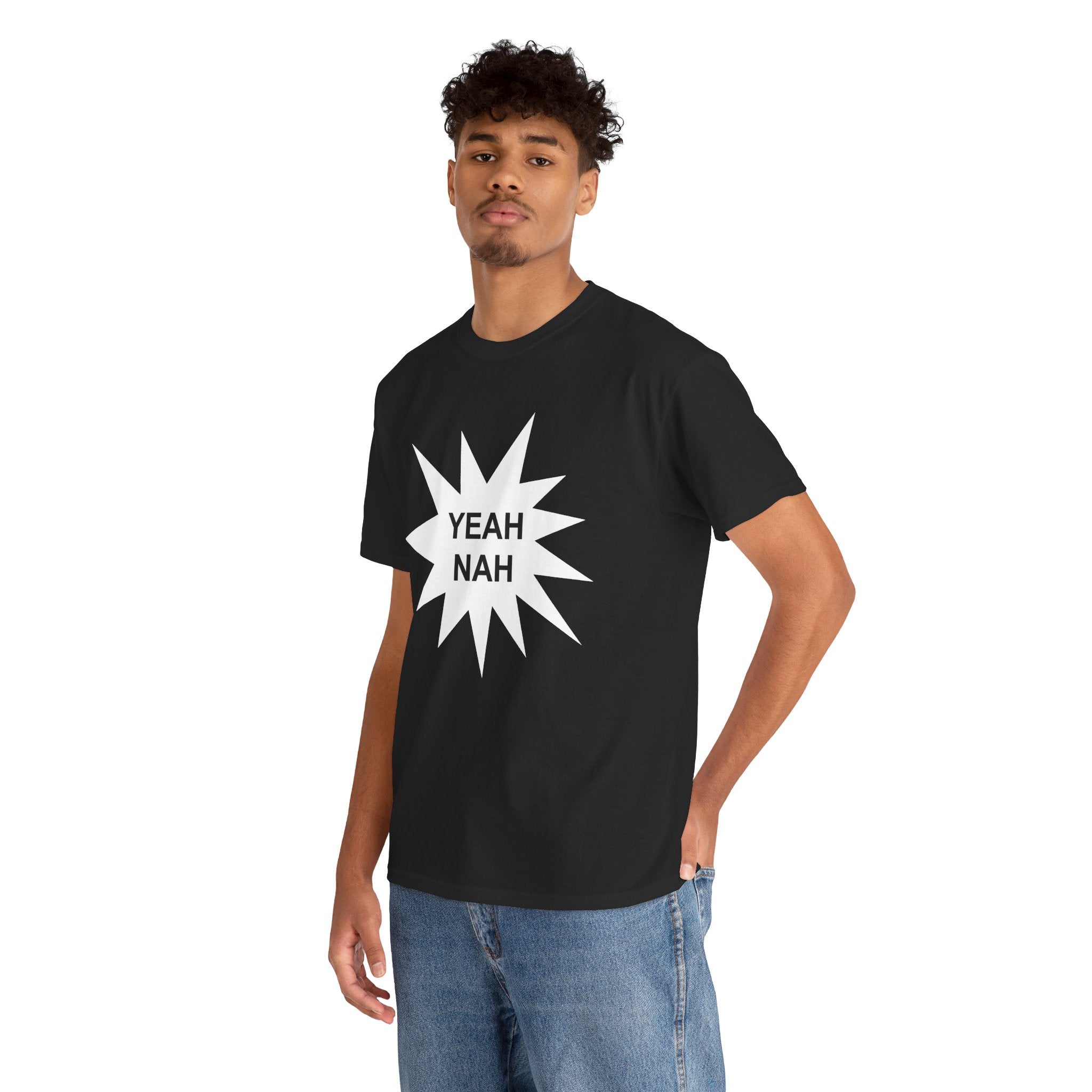 Yeah Nah Mens Graphic Tee