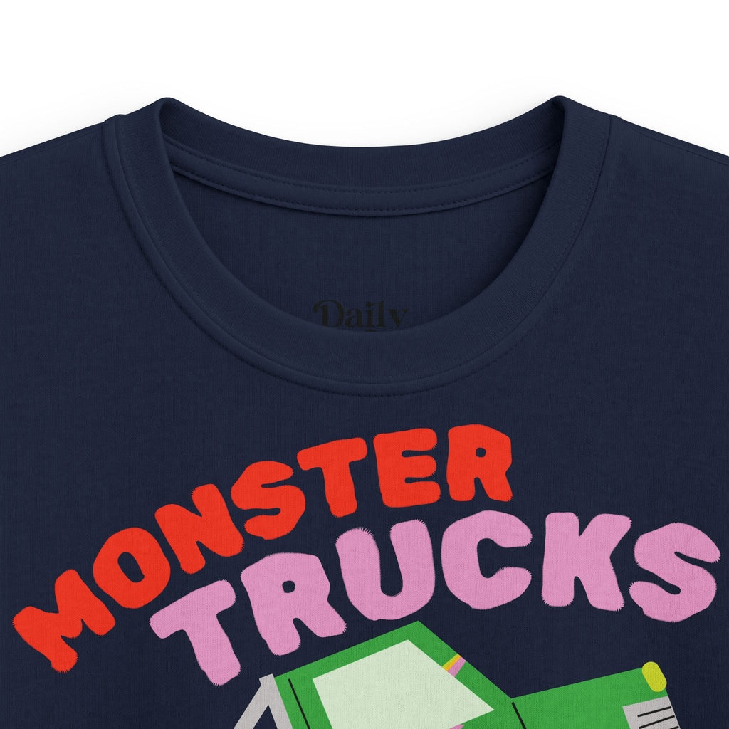 Monster Trucks Rule Kids Tee