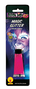 Black Lite Glitter - Pink