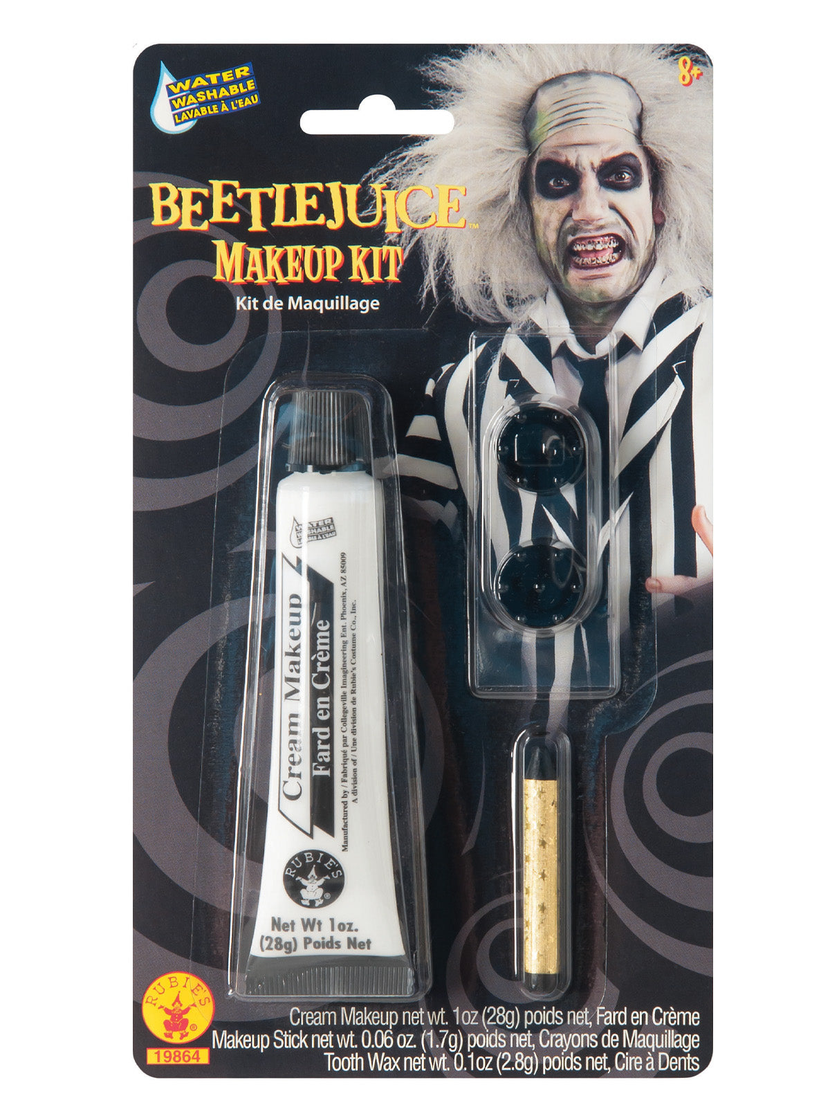 Beetlejuice Makeup Kit