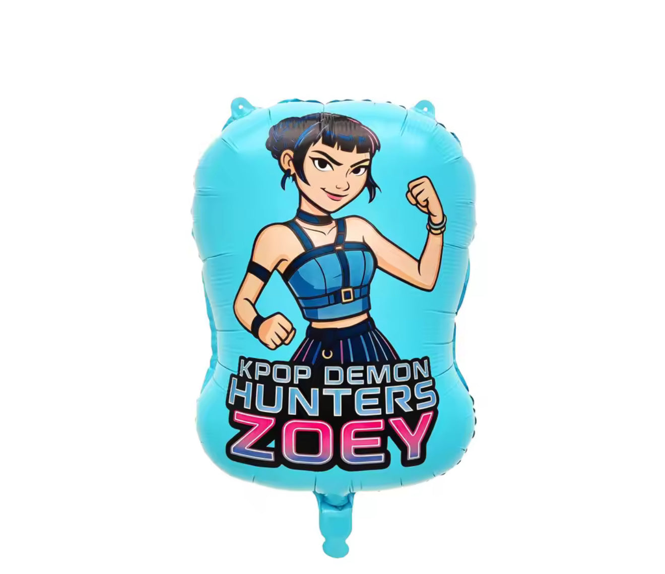 Zoey Blue Cartoon Foil Balloon
