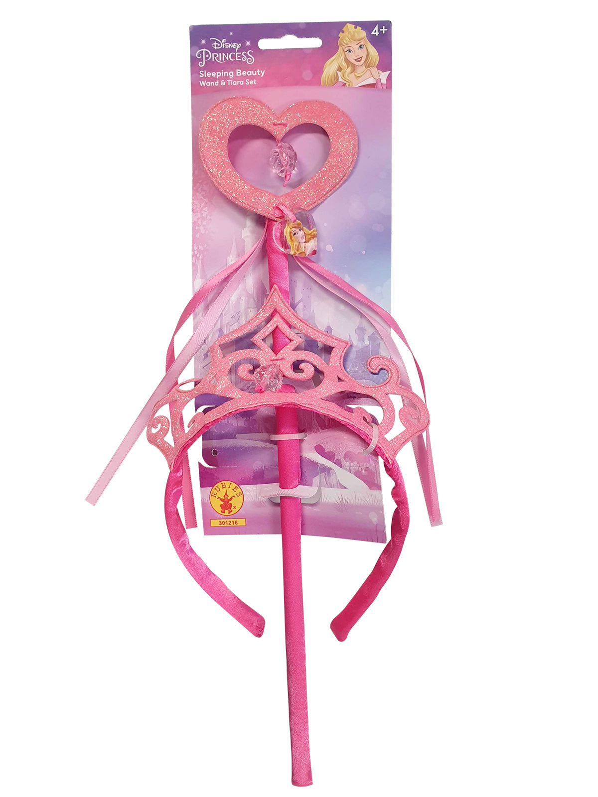 Aurora Sleeping Beauty Accessory Bundle- Wand & Tiara Set