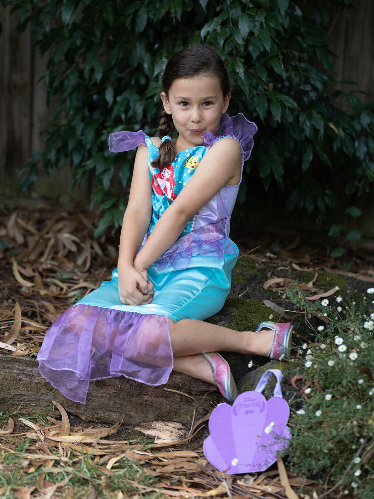 Ariel Costume And Bag Set