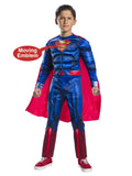 Superman Deluxe Costume With Lenticular, Child