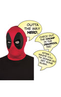Deadpool Deluxe Mask With Speech Bubble