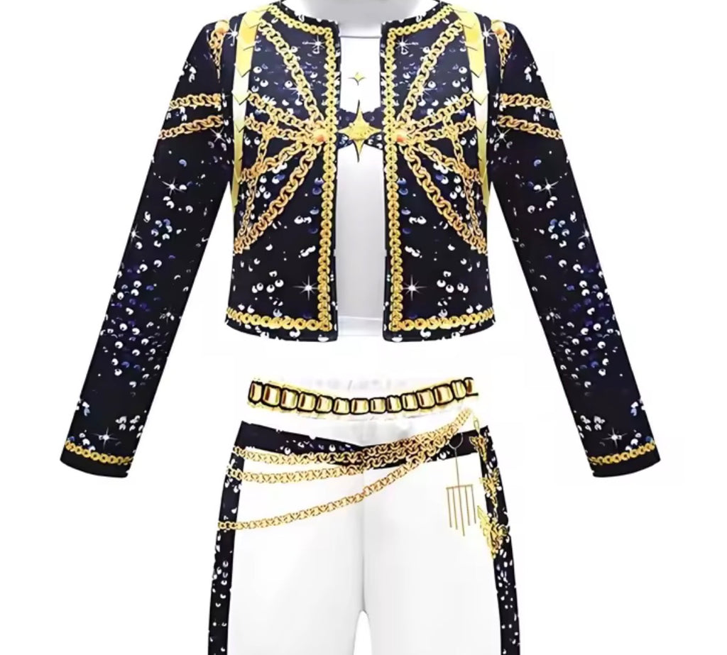 Rumi Golden Costume for Kids