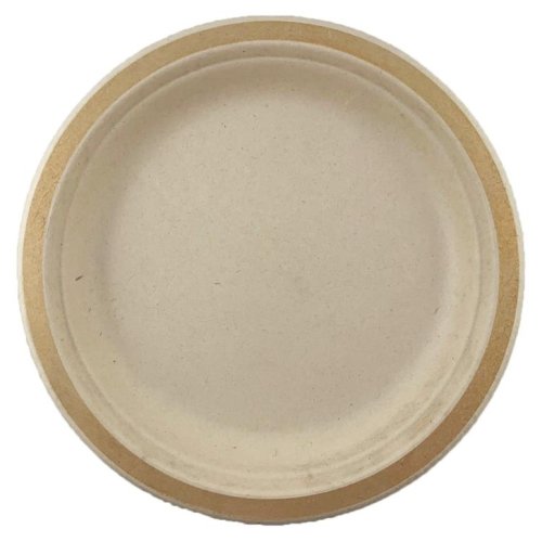 Sugarcane Dinner Plates 230mm Gold Pack of 10