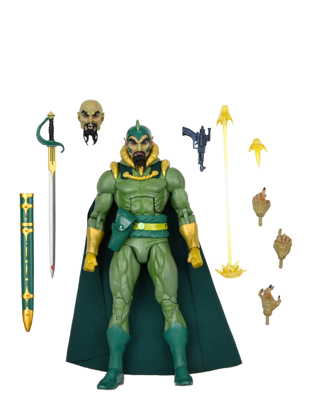 Flash Gordon Ming The Merciless King 7" Scale Action Figure