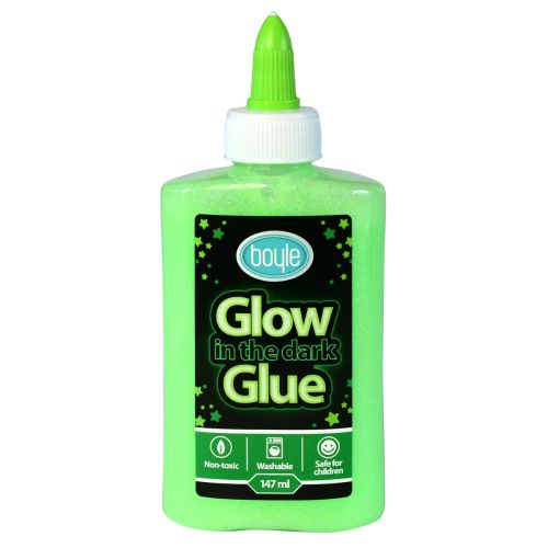 Glow in the Dark glue 147ml assorted colours