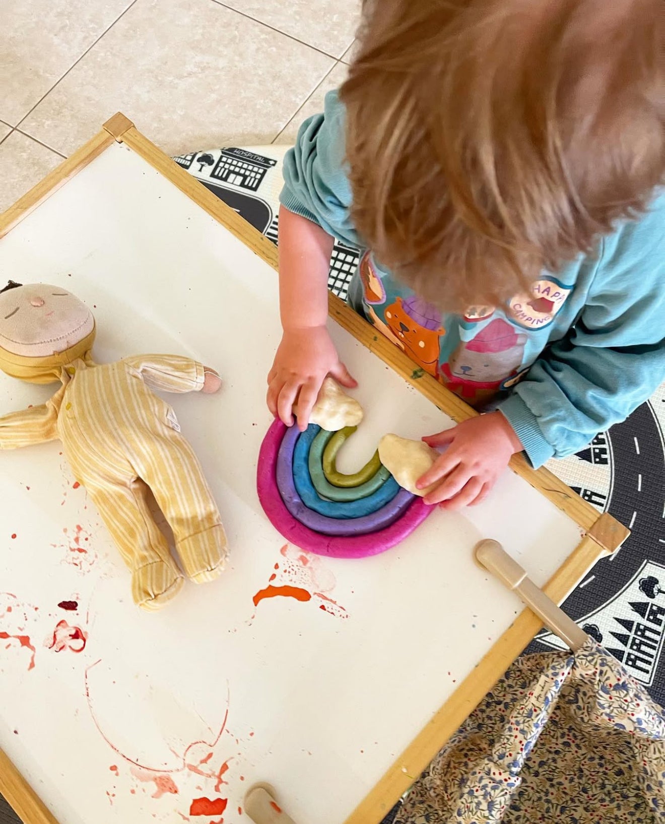 Rainbow Dough