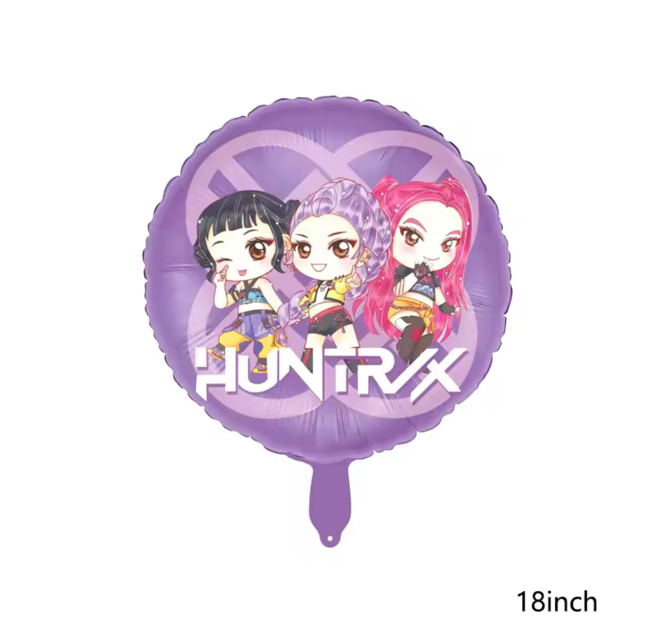 K-Pop Demon Hunters Foil Balloon Huntrix Anime Cartoon