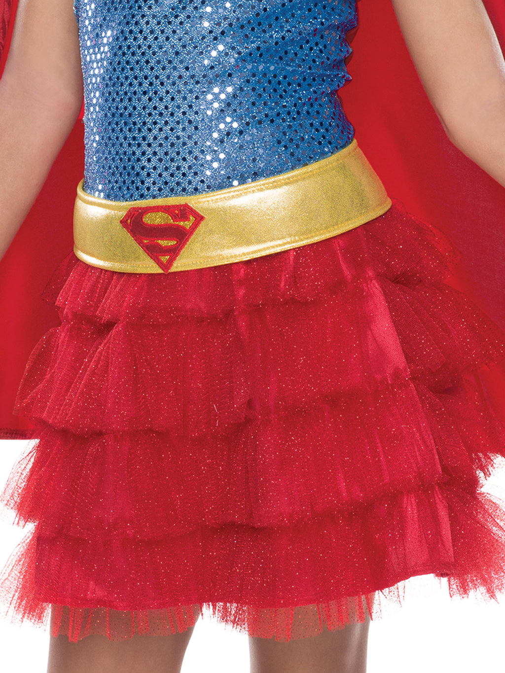 Supergirl Tutu Sequin Costume, Child