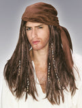 Caribbean Pirate Wig - Adult