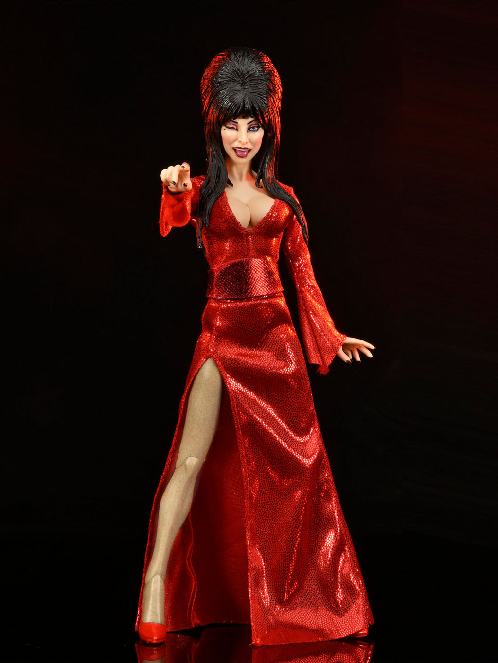 Elvira Red, Fright & Boo Clothed Figurine
