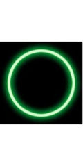 Glow -In -The -Dark 22" Green Necklace  - Pack Of