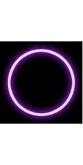 Glow -In -The -Dark 22" Purple Necklace  - Pack Of