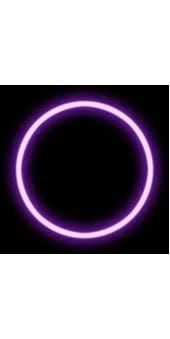 Glow -In -The -Dark 22" Purple Necklace  - Pack Of