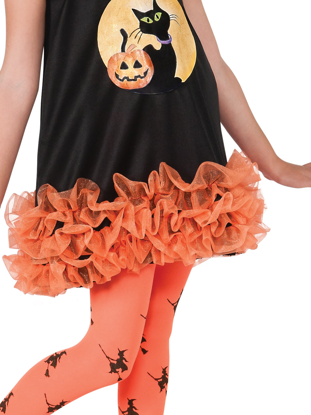 Orange Tutu Witch Costume, Toddler/Child