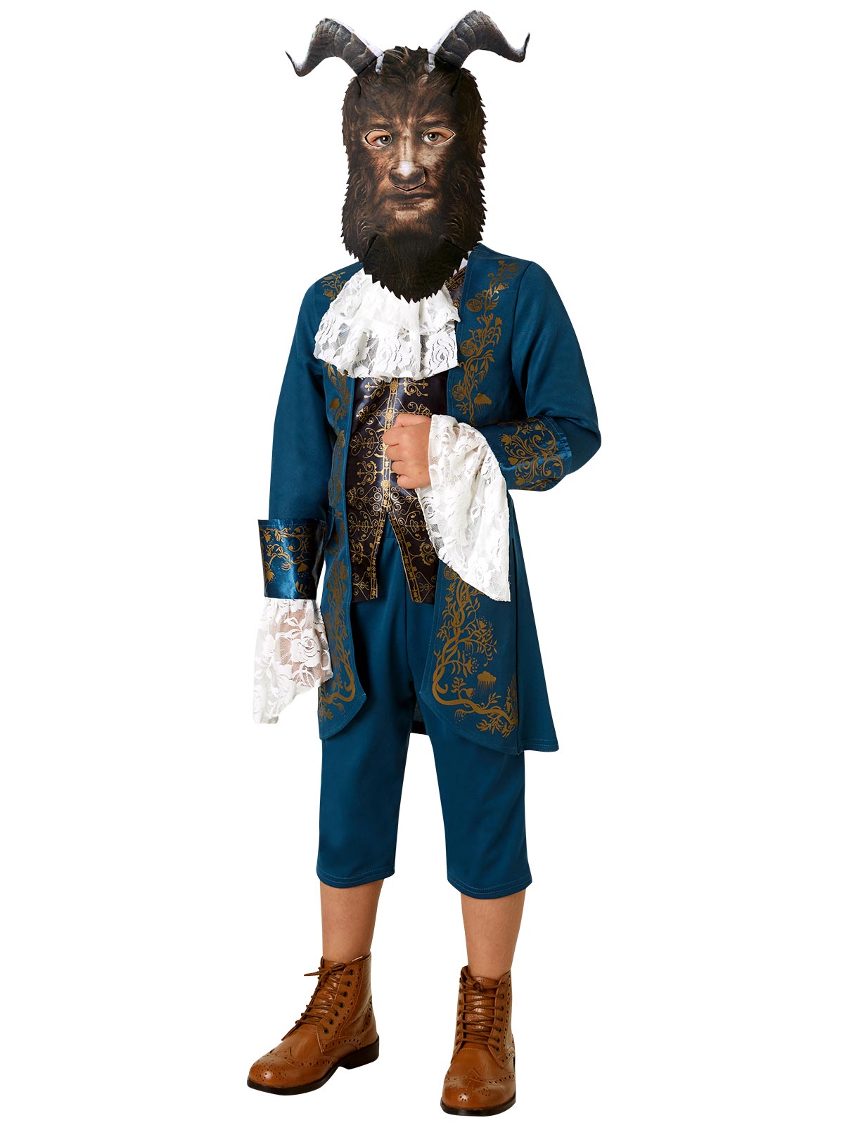 Beast Live Action Deluxe Costume, Child