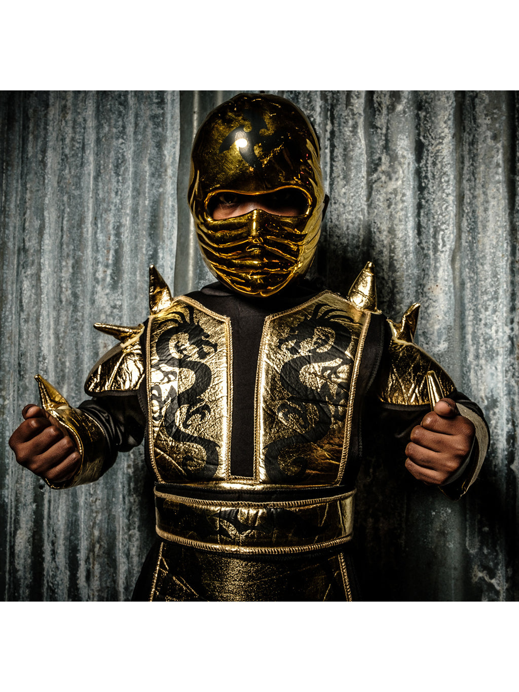 Gold Ninja Costume, Child