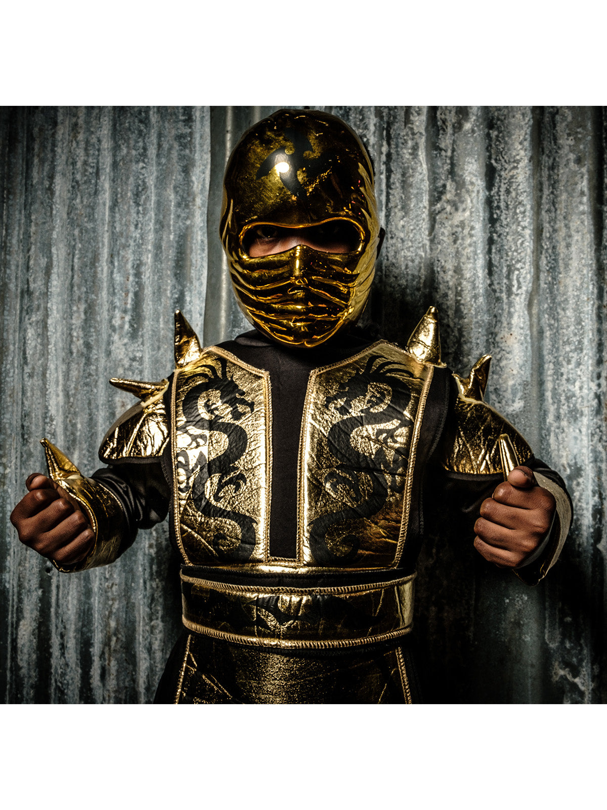 Gold Ninja Costume, Child