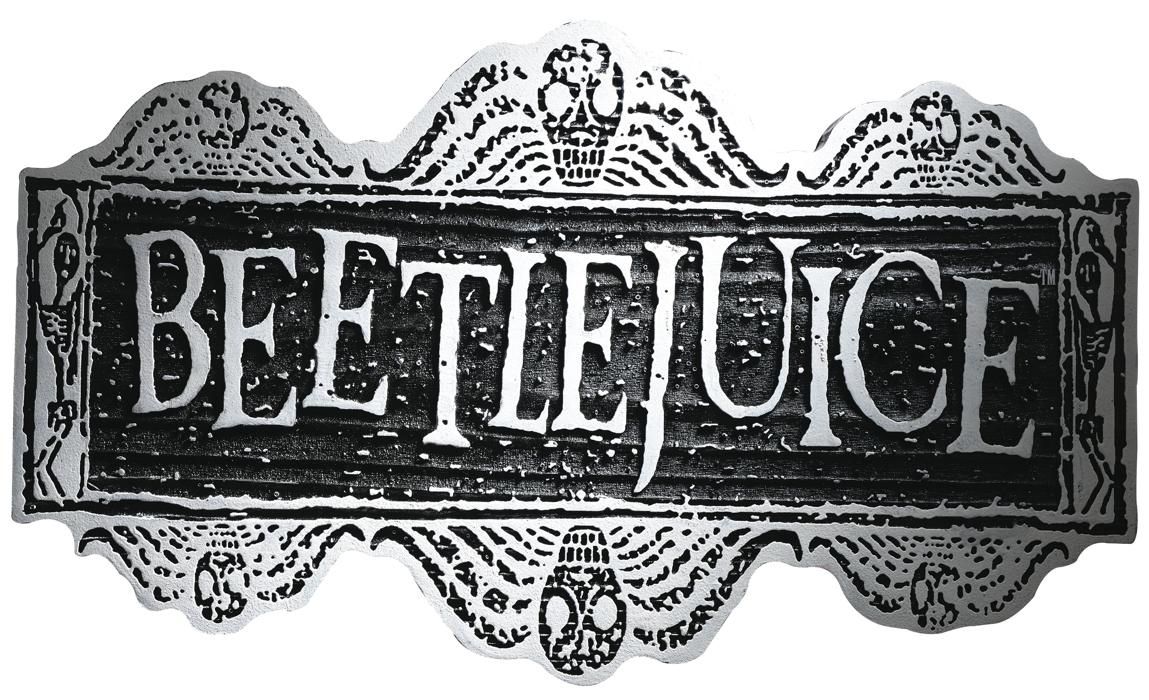 Beetlejuice Sign