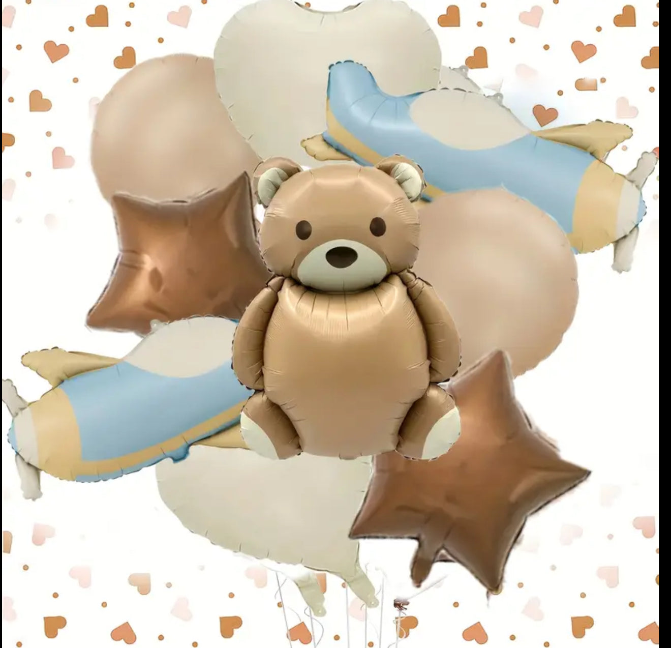 Teddy Bear Foil Balloon Kit