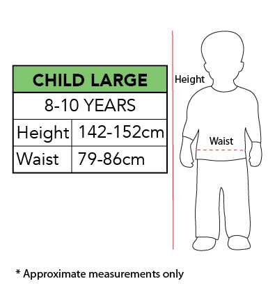 Bright Clown Costume, Child