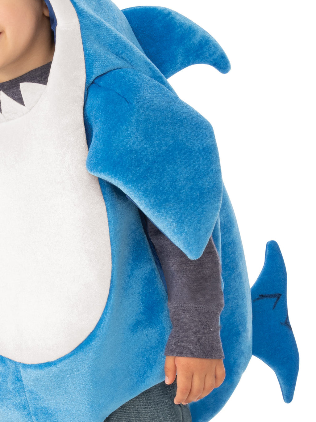 Daddy Shark Deluxe Blue Costume, Child