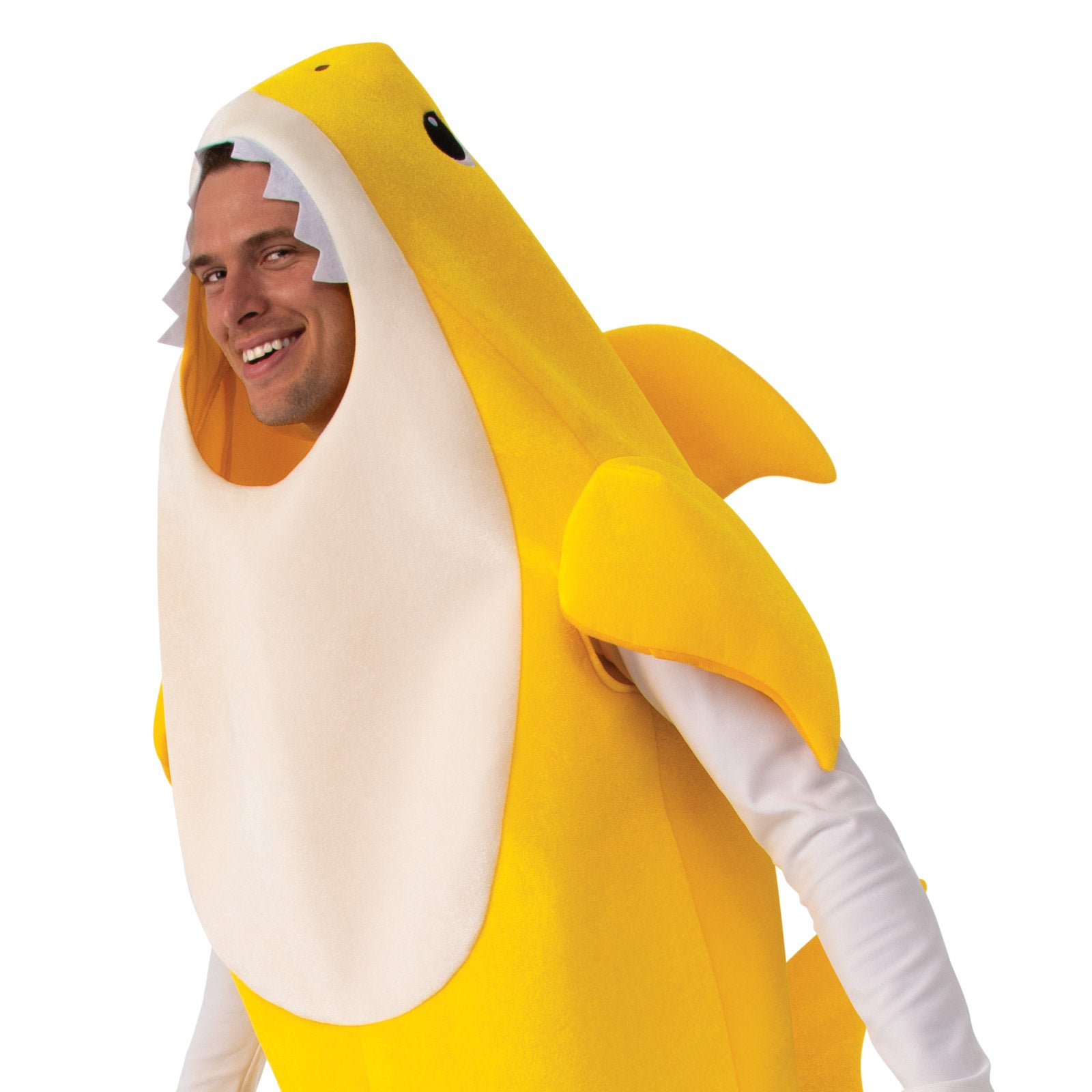 Baby Shark Deluxe Yellow Costume, Adult