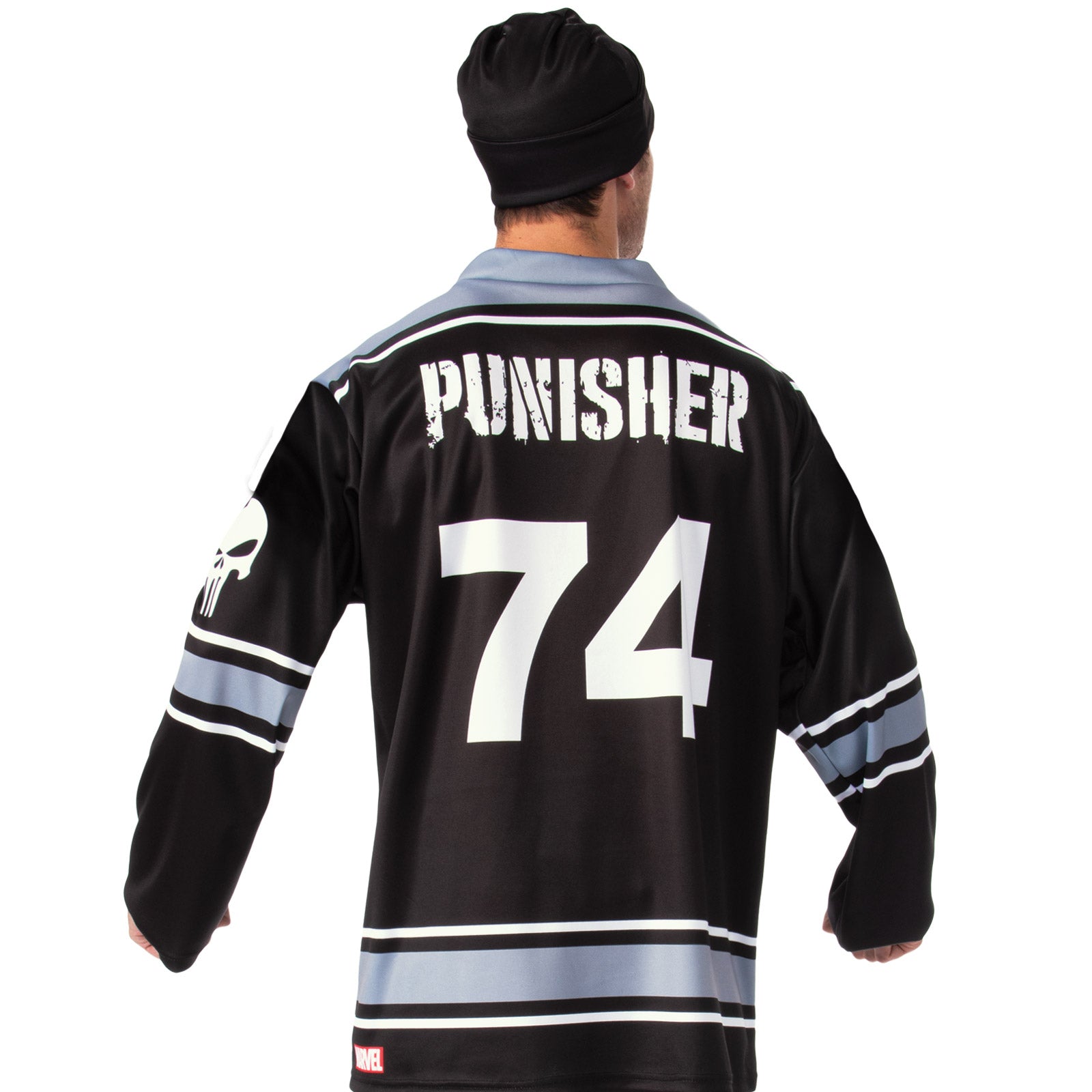 Punisher Hockey Costume Top, Adult