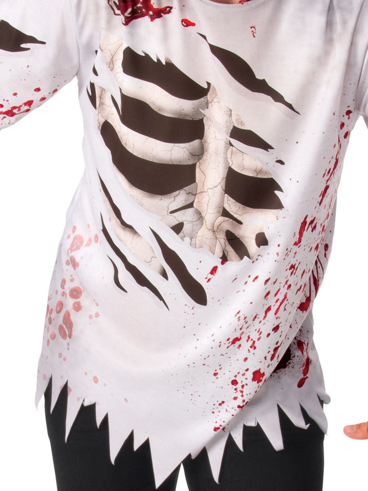 Zombie Costume Top, Adult