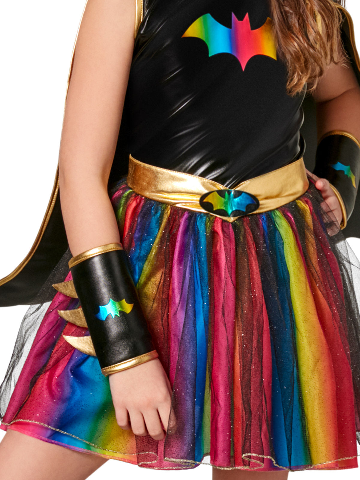 Batgirl Deluxe Rainbow Tutu Costume, Child