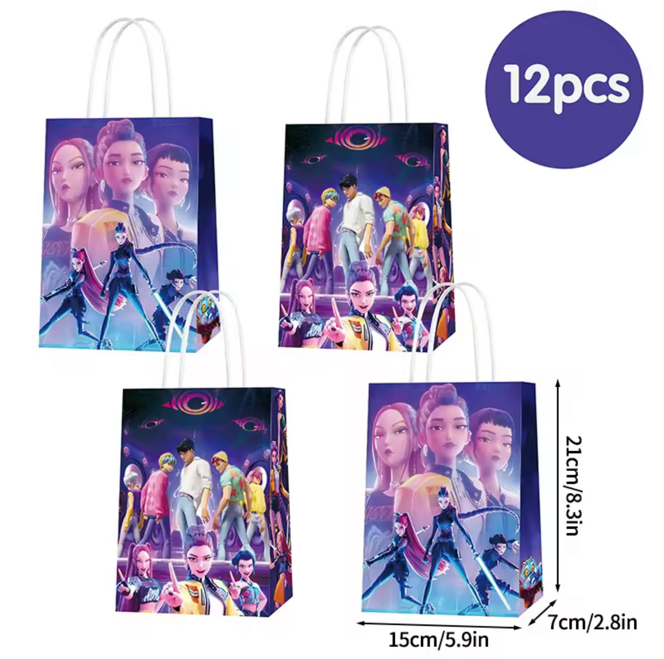 K-Pop Demon Hunters Lolly Bags