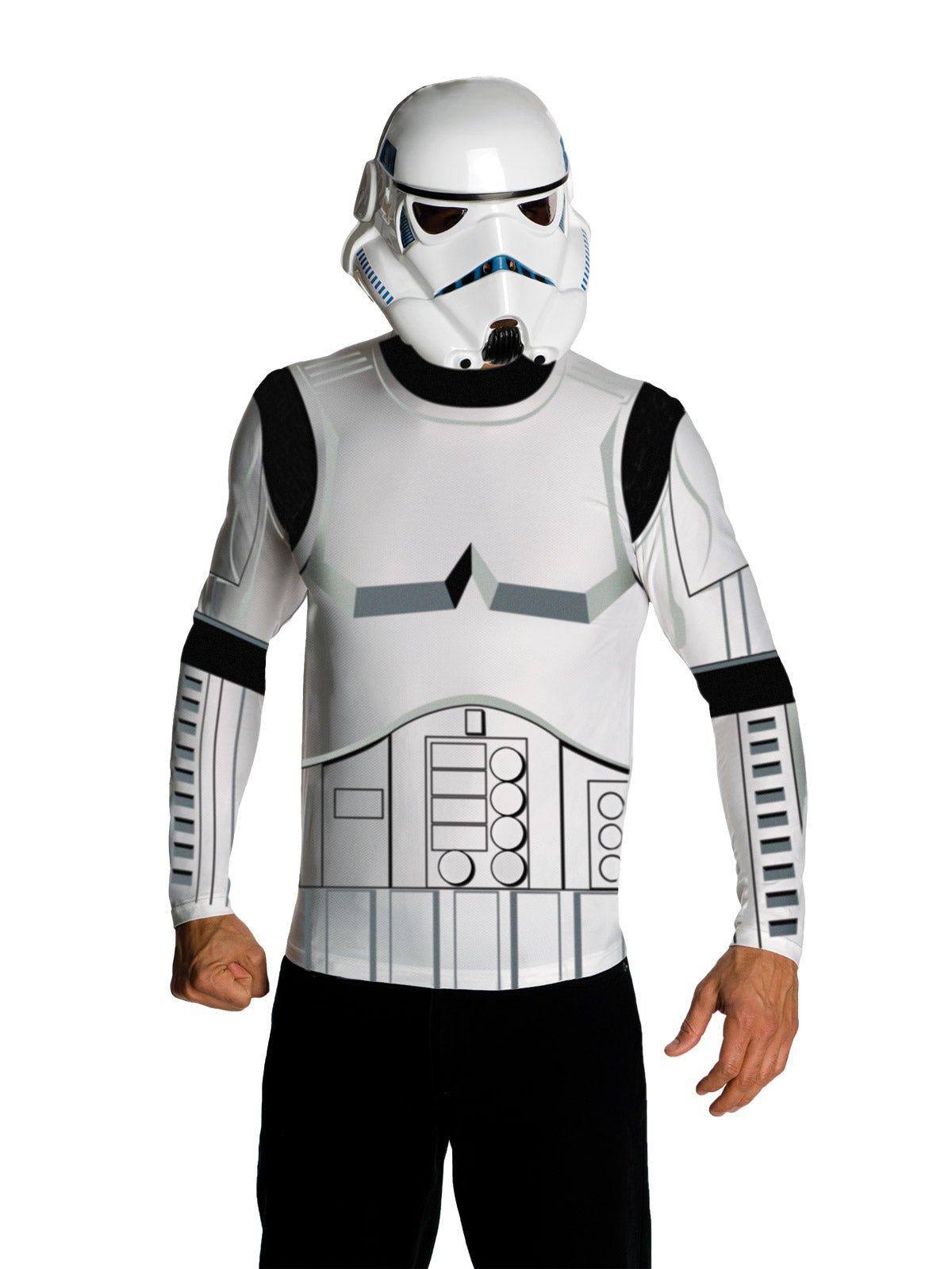 Stormtrooper Dress Ups: Classic Long Sleeve Top & Mask