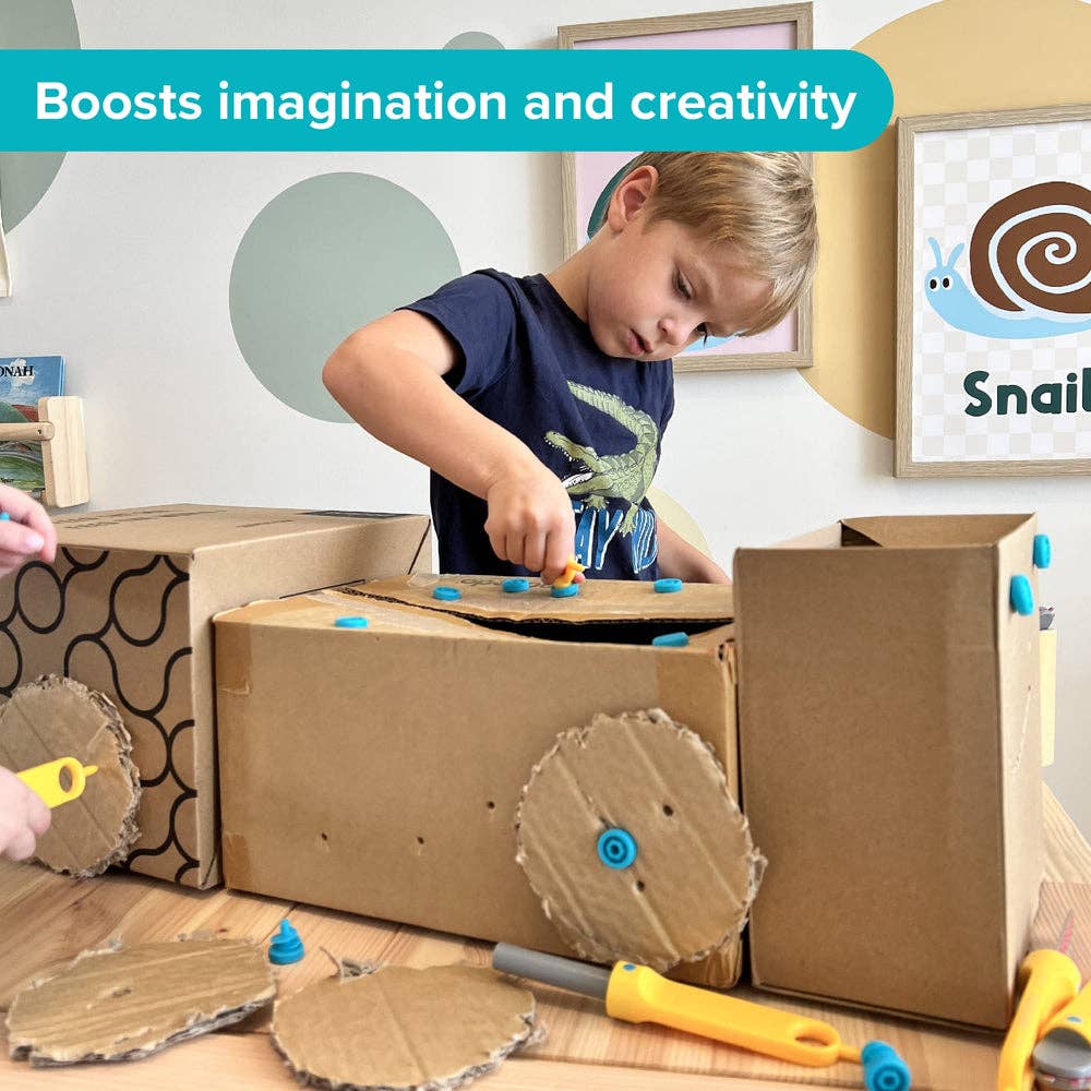 Makedo Australia - Explore Kit | Makedo Cardboard Construction for 1-2 Makers