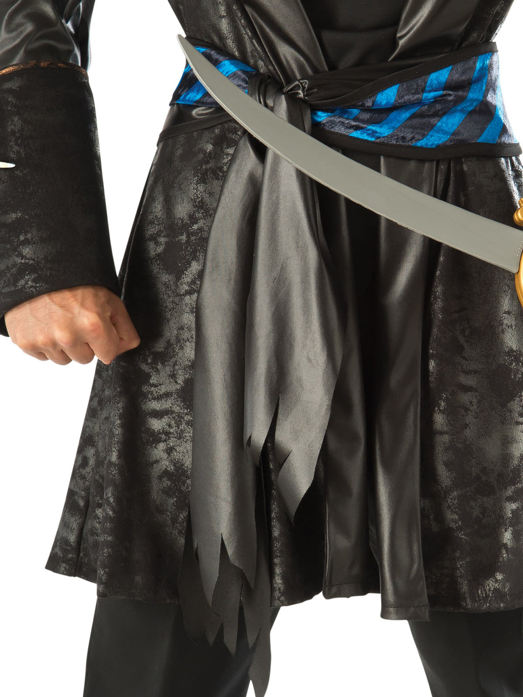 Captain Black Heart Pirate Costume, Adult