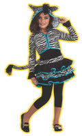 Zebra Hoodie Costume, Child