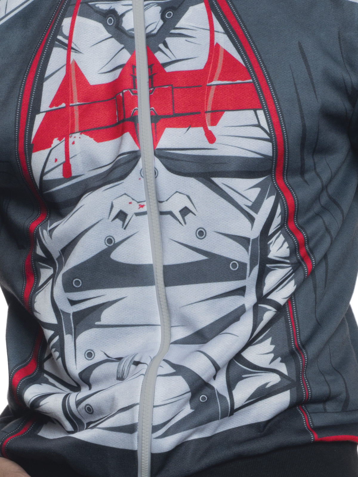 Red Hood Arkham Hoodie, Adult