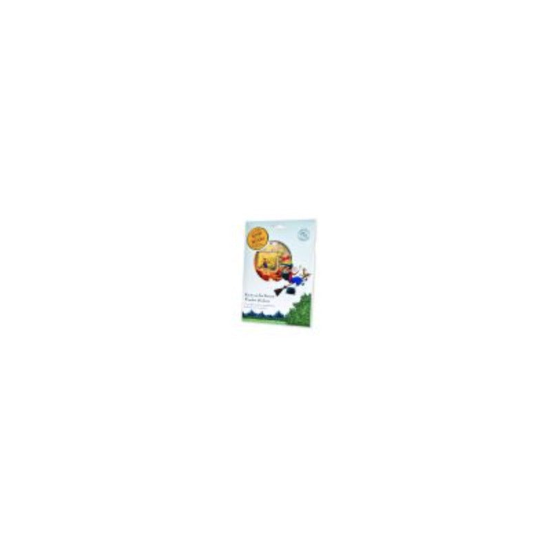 Room on the Broom Window Stickers 15pcs A5 product packaging