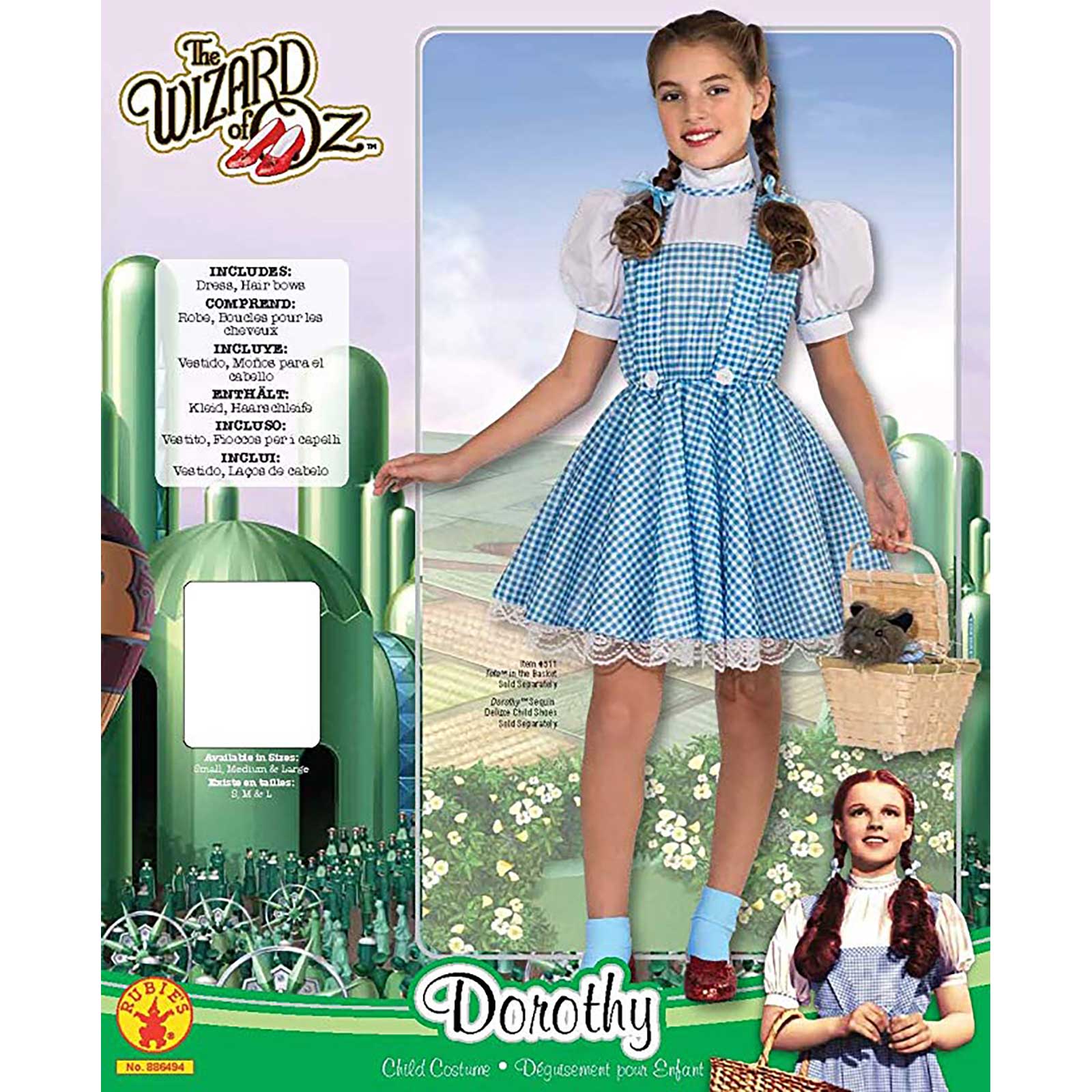 Dorothy Deluxe Costume, Child