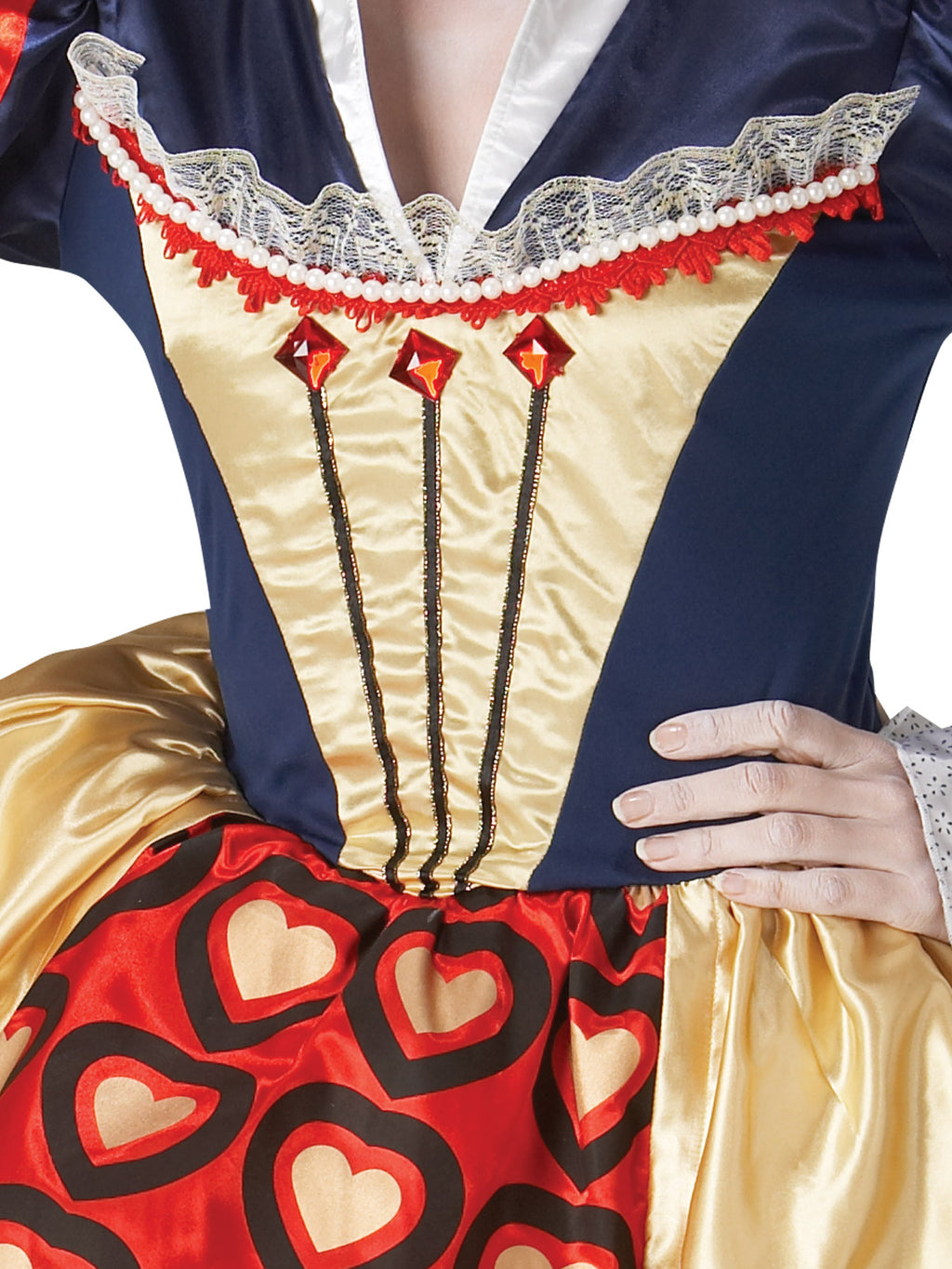 Queen Of Hearts Premium Costume, Adult
