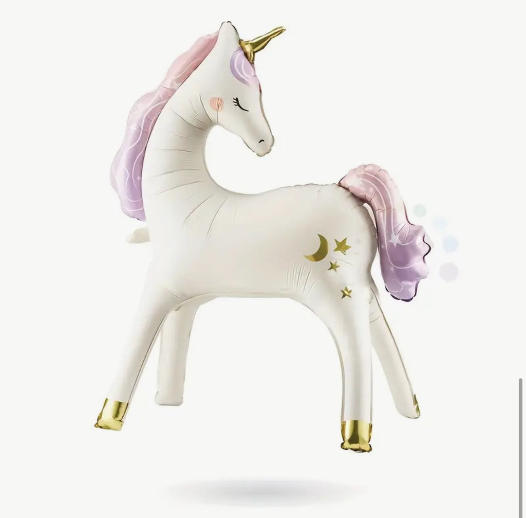 Freestanding Unicorn Foil Balloon