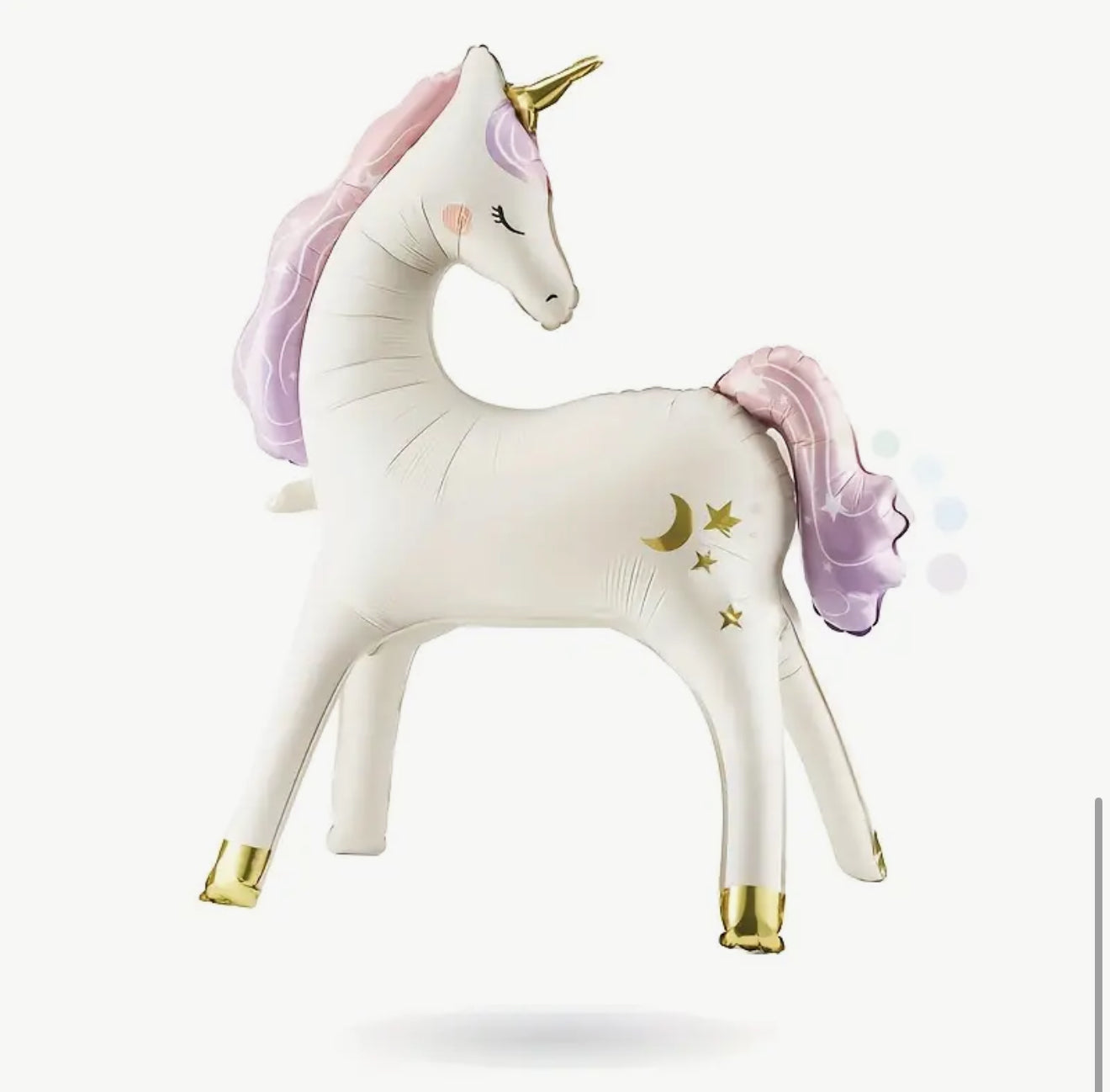 Freestanding Unicorn Foil Balloon