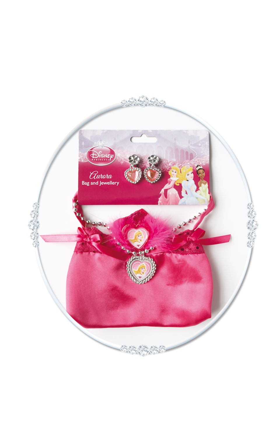 Aurora Sleeping Beauty Bag And Jewellery Set