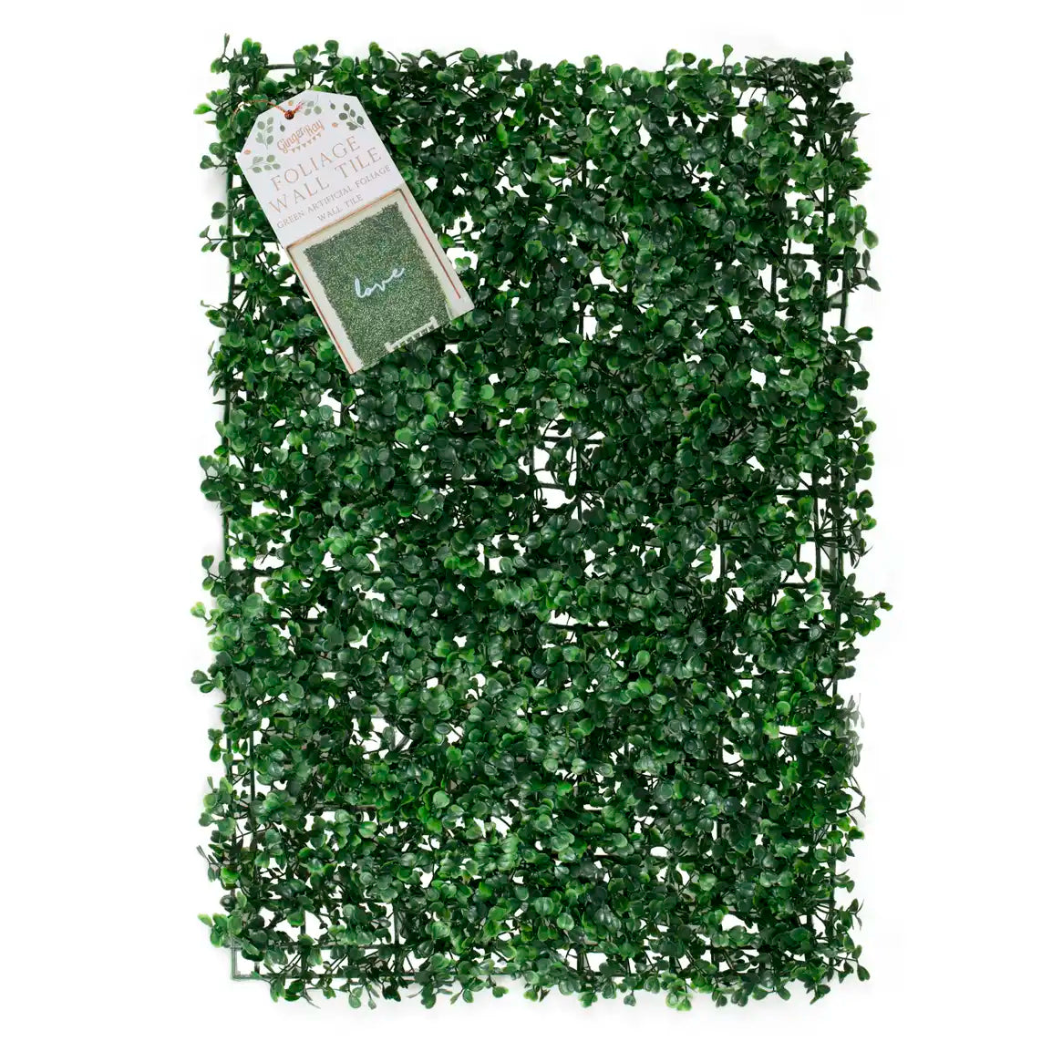 Botanical Artificial Foliage Tile by Ginger Ray