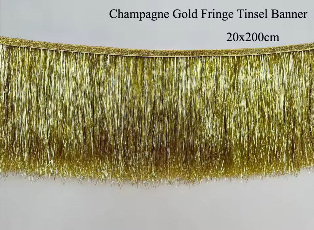 Tinsel Fringe Garland 2m