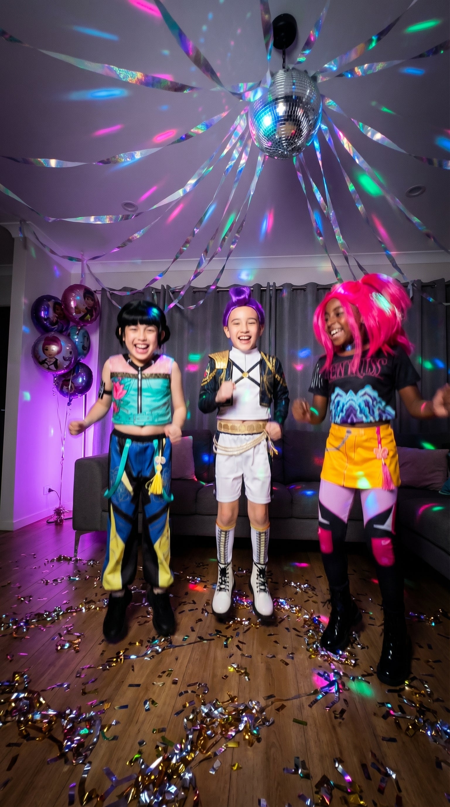 Rumi Golden Costume Deluxe | Official K-Pop Demon Hunters Rumi Gold Deluxe Costume - Child