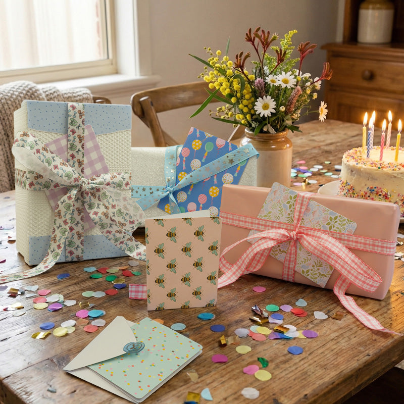 Party Cards with Envelopes – Pack of 6
